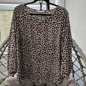 Leopard Blouse